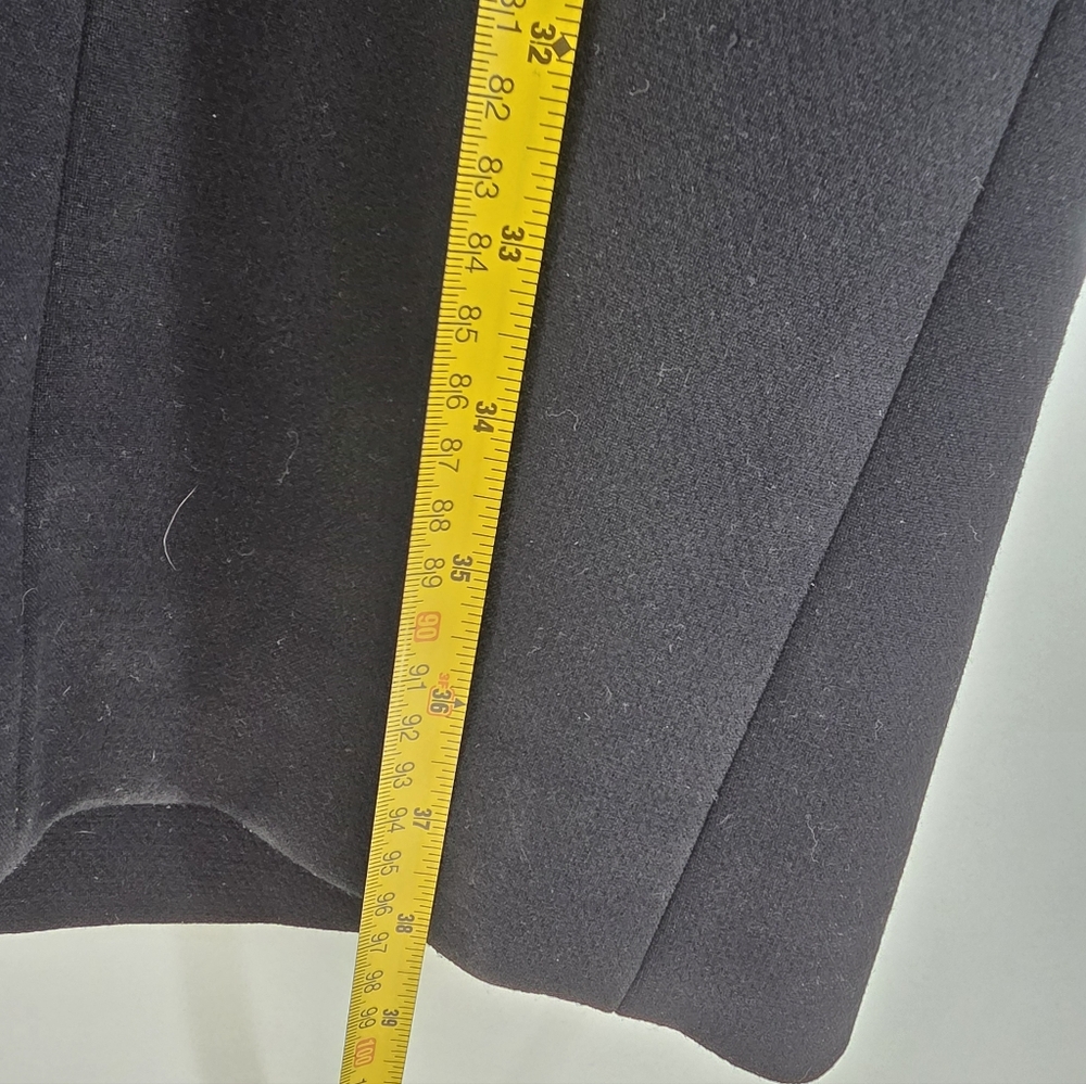 Vintage Pendleton Women Overcoat Trench Button Jacket Black Size 10 - Picture 6 of 7